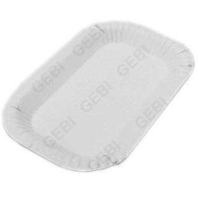 Pecsenyés papírtálca fehér 175x250 mm / 300db