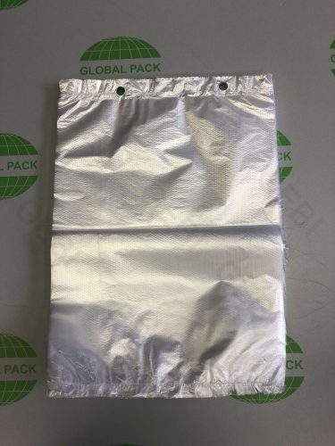 25x40/10 perforált pe tasak natúr / 1000db