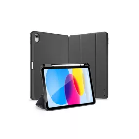   DUX DUCIS DOMO IPAD 10 10.9 2022 TABLET TOK (APPLE PENCIL TARTÓS) FEKETE