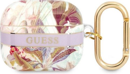 Guess GUA3HHFLU Apple AirPods 3 purple Flower Strap Collection