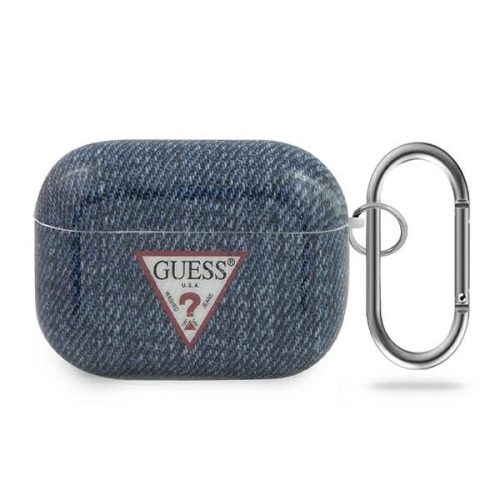 Guess GUACAPTPUJULDB Apple AirPods Pro cover dark blue Jeans Collection