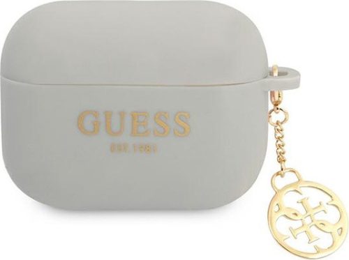 Guess GUAPLSC4EG Apple AirPods Pro grey Silicone Charm 4G Collection