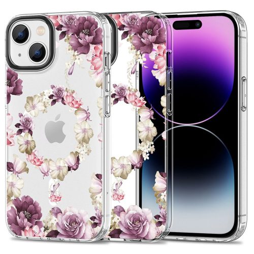 Tech-protect MagMood MagSafe Apple iPhone 15 Rose Floral