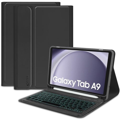 Tech-Protect SmartCase Pen + Keyboard Samsung Galaxy Tab A9 X110 / X115 Black