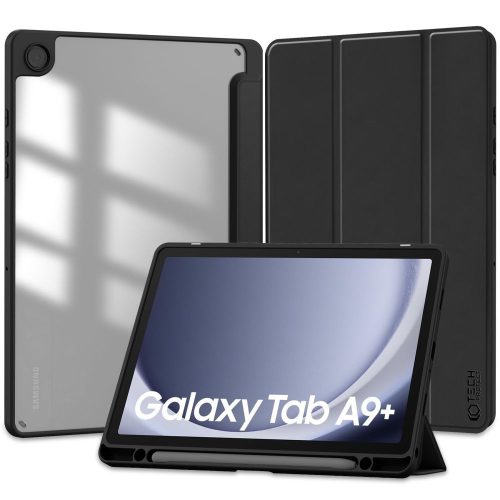Tech-Protect SmartCase Pen Hybrid Samsung Galaxy Tab A9+ Plus 11.0 X210 / X215 / X216 Black