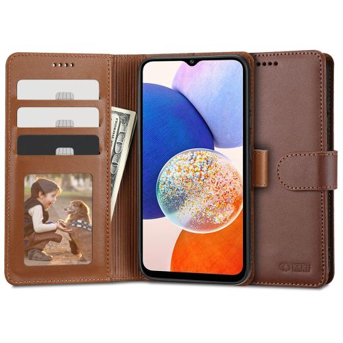 Tech-protect Wallet Samsung Galaxy A14 5G Brown