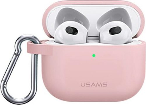 USAMS Case Apple AirPods 3 silicon pink BH741AP03 (US-BH741)