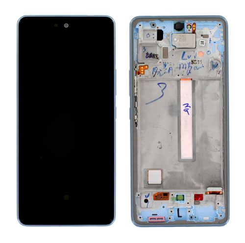 Samsung Galaxy A53 5G (SM-A536B) LCD + touch screen + front panel blue