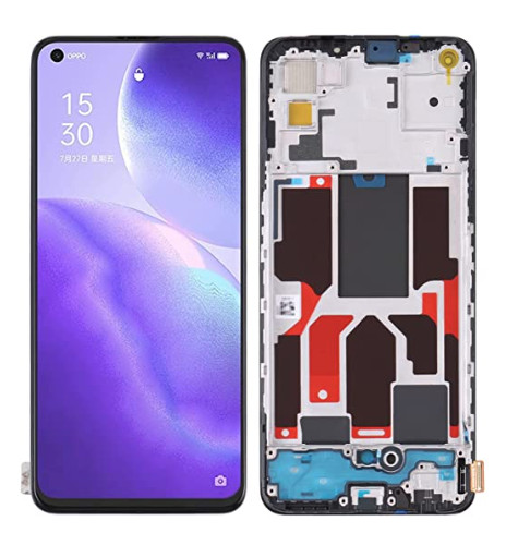 Oppo Reno 5 5G LCD + touch screen + front panel black