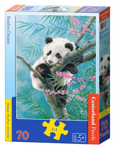 Puzzle 70 darab bambusz álmok