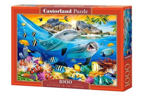1000 - darabos puzzle Delfinek a trópusokon