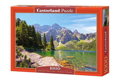 1000 - Piece puzzle Morskie Oko tó, Tátra, Lengyelország