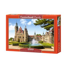 1500 - Piece puzzle Moszna vár, Lengyelország