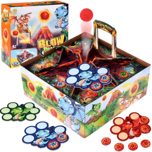 Családi arcade játék Dragon Volcano, fújja ki a labdát #0616