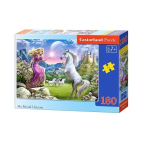 Puzzle 180 db. Barátom Egyszarvú