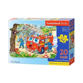Puzzle 20 db. MAX Tűzoltóság