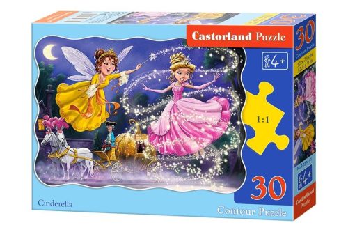 Puzzle 30 darab Cinderella