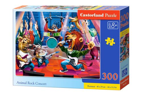 Puzzle 300 darab Animal Rock koncert