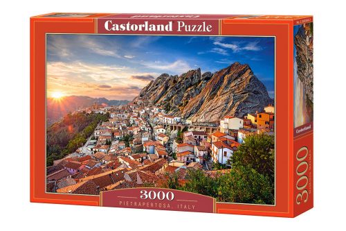 Puzzle 3000 db. Pietrapertosa, Olaszország