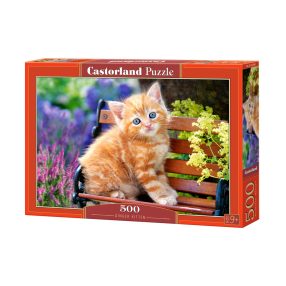 Puzzle 500 db. Gyömbéres cica