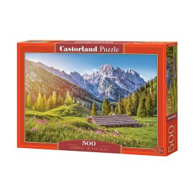 Puzzle 500 db. Nyár az Alpokban
