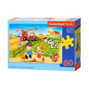 Puzzle 60 db. Nyár a vidéken