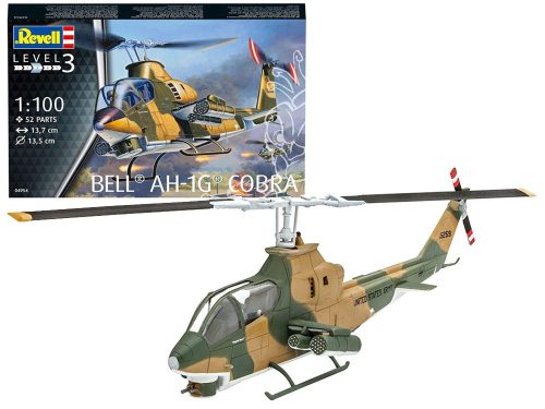 Revell AH-1 COBRA 1: 100 RV0017 helikopter modell