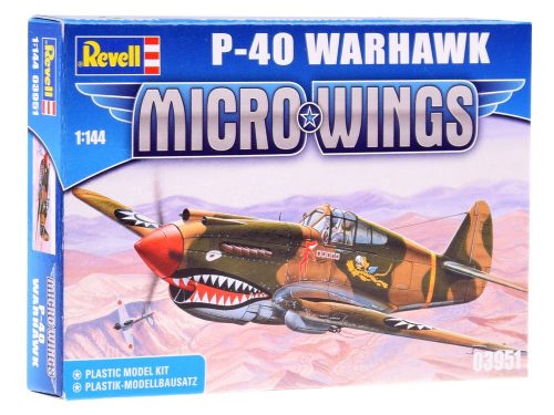 Revell Micro Wings modell P-40 Warhawk 1:144