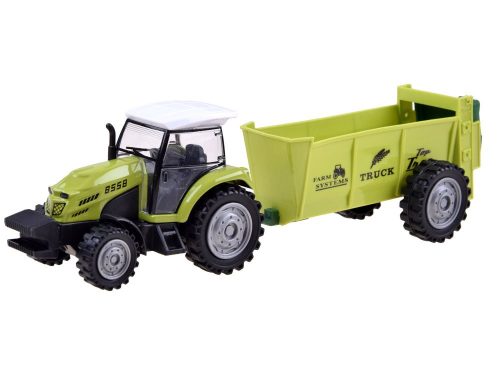 Traktor pótkocsis mezőgazdasági gépekkel #3433