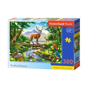Puzzle 300 darab Woodland Harmony