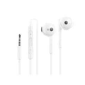   Huawei gyári sztereó felvevős fülhallgató - 3,5 mm jack - Huawei AM115 - fehér  (ECO csomagolás)