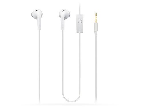 Samsung gyári sztereó felvevős fülhallgató - EHS61ASFWE - 3,5 mm jack - fehér (ECO csomagolás)