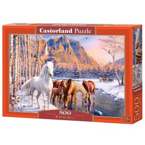 500 darabos puzzle B-53704 Téli olvadás