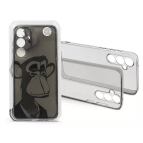   Samsung SM-A356 Galaxy A35 5G szilikon hátlap - Gray Monkey - átlátszó