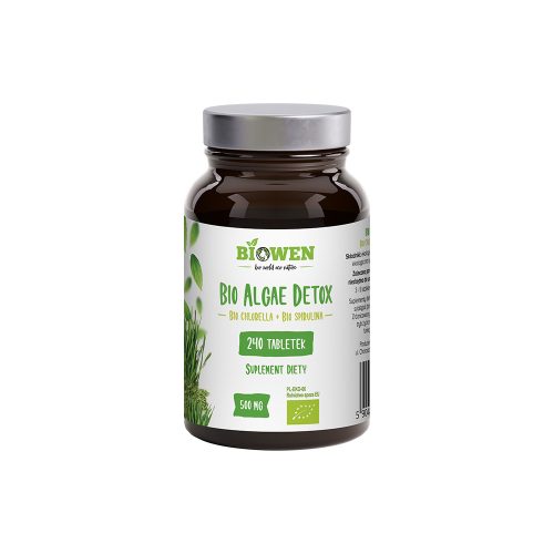 BIO Algae Detox - 500 mg - 240 tabletek Biowen