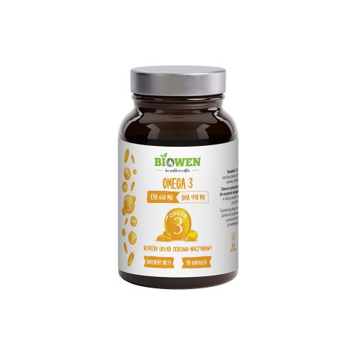 Omega 3 660 mg EPA, 440 DHA Biowen - 90 kapsułek