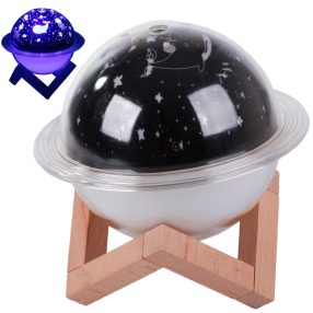   Ultrahangos párásító és illatosító, párologtató és éjszakai fény - 14 x 14 cm