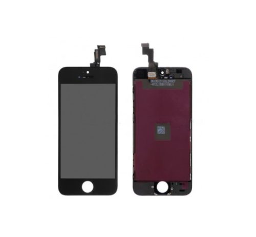 Apple iPhone SE kompatibilis LCD kijelző érintőpanellel, OEM jellegű, fekete, Grade R