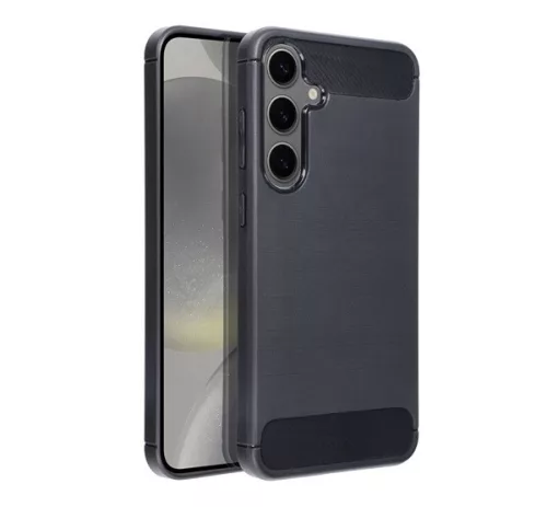 Forcell Carbon hátlap tok Samsung Galaxy S24 PLUS, fekete