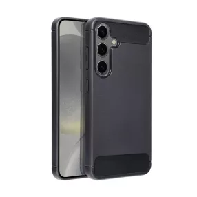 Forcell Carbon hátlap tok samsung Galaxy S24, fekete