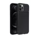 Forcell Carbon Premium hátlap tok,  Apple iPhone 12 Pro Max , fekete