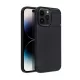 Forcell Carbon Premium hátlap tok,  Apple iPhone 14 Pro Max , fekete