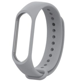 Xiaomi Mi Band 3 / Xiaomi Mi Band 4 Szilikon pánt szürke