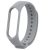 Xiaomi Mi Band 3 / Xiaomi Mi Band 4 Szilikon pánt szürke
