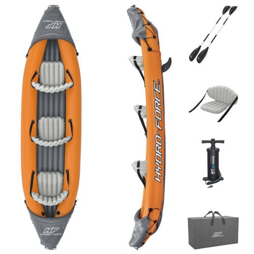 Bestway Kayak Rapid X3 inflatable 3-seater + paddles bag 381x100 cm 65132