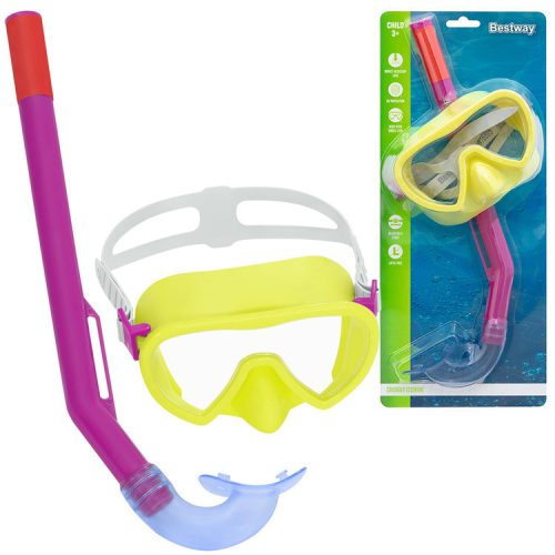 Bestway Mask with a snorkel for swimming 3+ 24036