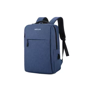   Astrum LB200 bélelt laptop hátizsák / táska 18col-ig vízhatlan Oxford PU beépített külső USB-porttal kék