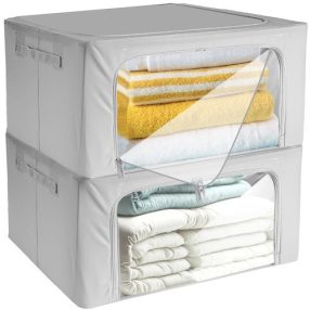   Összecsukható ágyneműtároló - 40x30x20cm 2 db. Ruhhy 22930