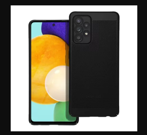 Breezy Samsung Galaxy A52 5G/A52 LTE ( 4G )/A52s 5G Hátlapvédő Tok - Fekete