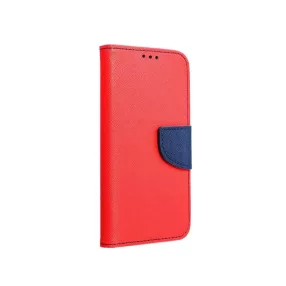 Fancy Apple iPhone 15 Flip Tok - Piros/Kék